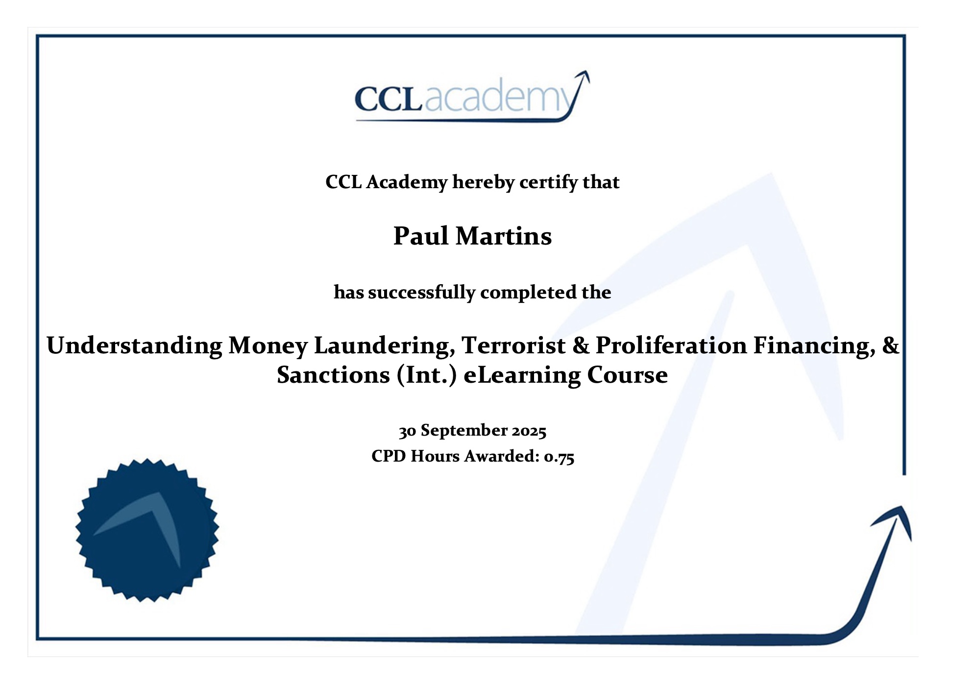 Certificate 2